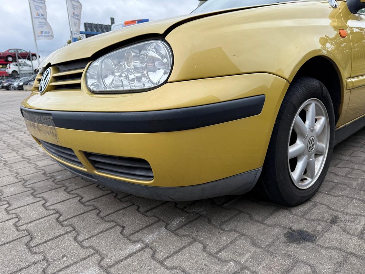 VW Golf 3/4 Cabrio Stoßstange Stoßfänger vorn LA1U Futuragelb Facelift BJ98